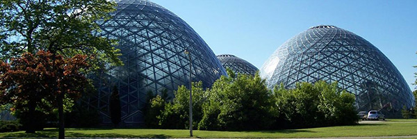Mitchell Park Domes during the day