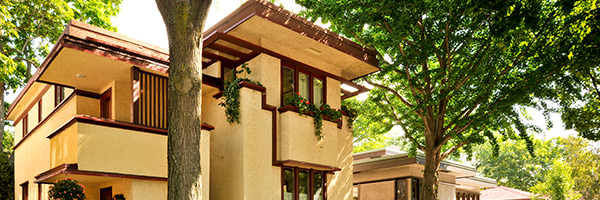 La casa residencial de Frank Lloyd Wright