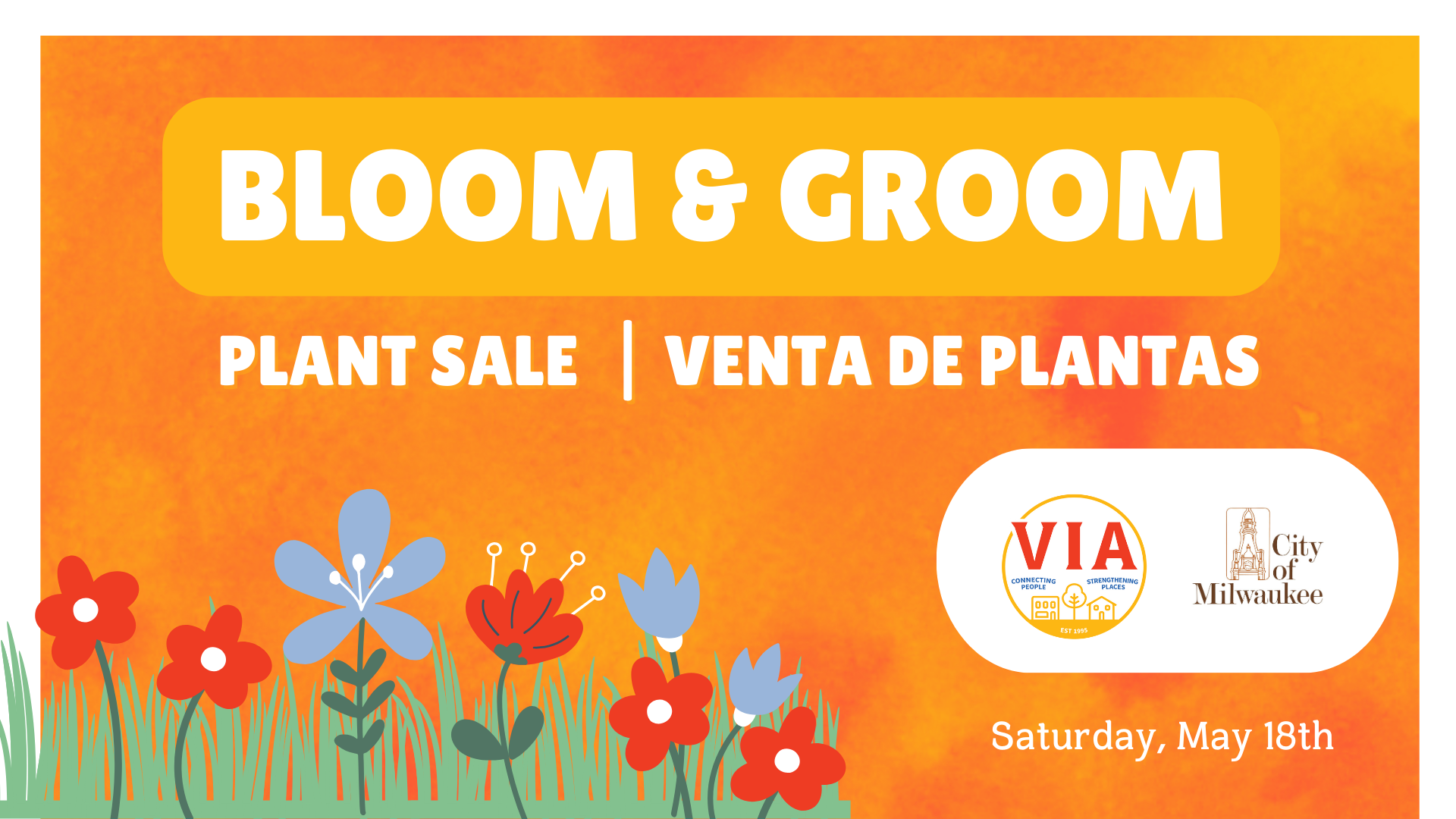 Bloom & Groom Plant Sale