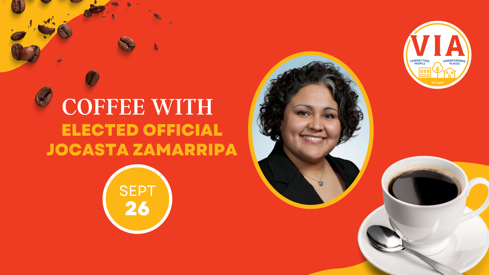 Coffee with Elected Official JoCasta Zamarripa